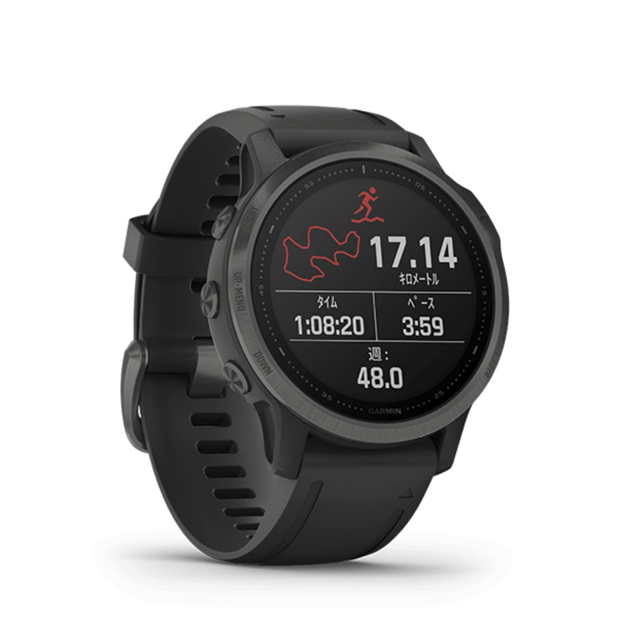 ガーミン（GARMIN）（メンズ、レディース）スマートウォッチ フェニックス6S サファイア FENIX 6 SAPPHIRE Black DLC 010-02159-7D