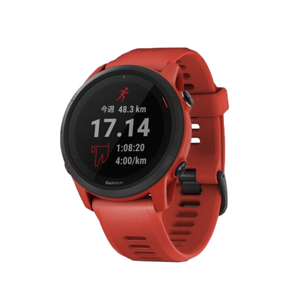 ガーミン（GARMIN）（メンズ、レディース）スマートウォッチ ForeAthlete745 010-02445-42 マグマレッド