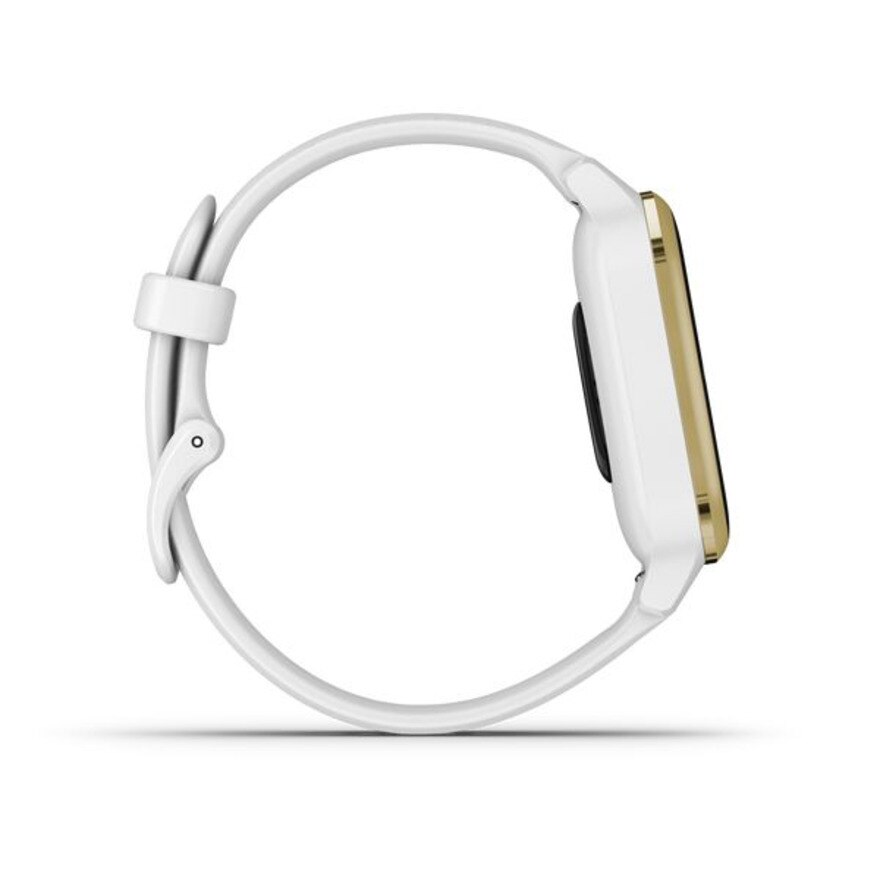 ガーミン（GARMIN）（メンズ、レディース）スマートウォッチ VenuSq White/Gd 010-02427-71