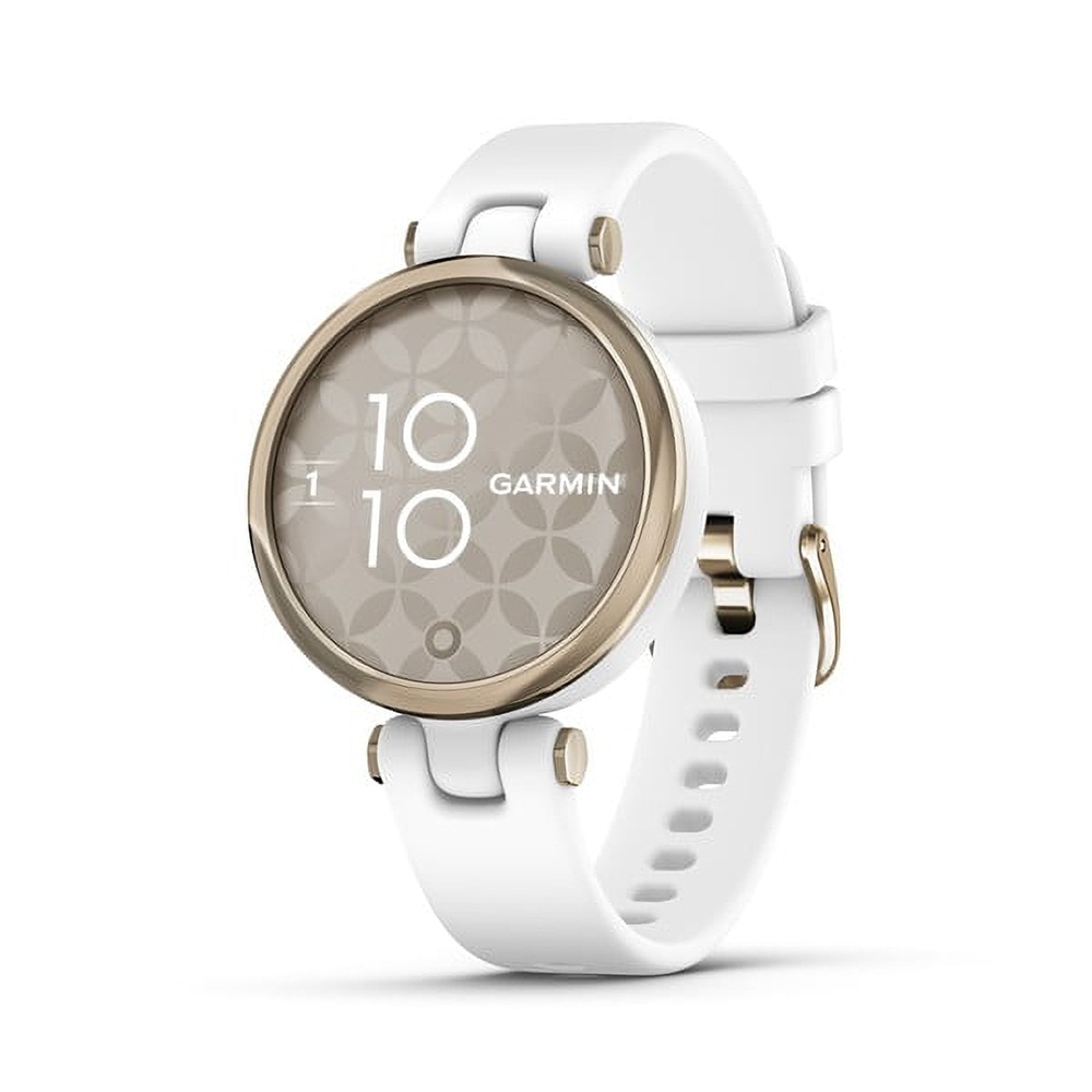 ガーミン（GARMIN）（レディース）スマートウォッチ Lily Sport White/Cream Gold 010-02384-40