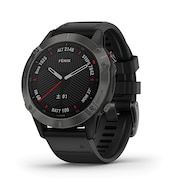 ガーミン（GARMIN）（メンズ、レディース）スマートウォッチ fenix6 Sapphire Black 010-02158-43