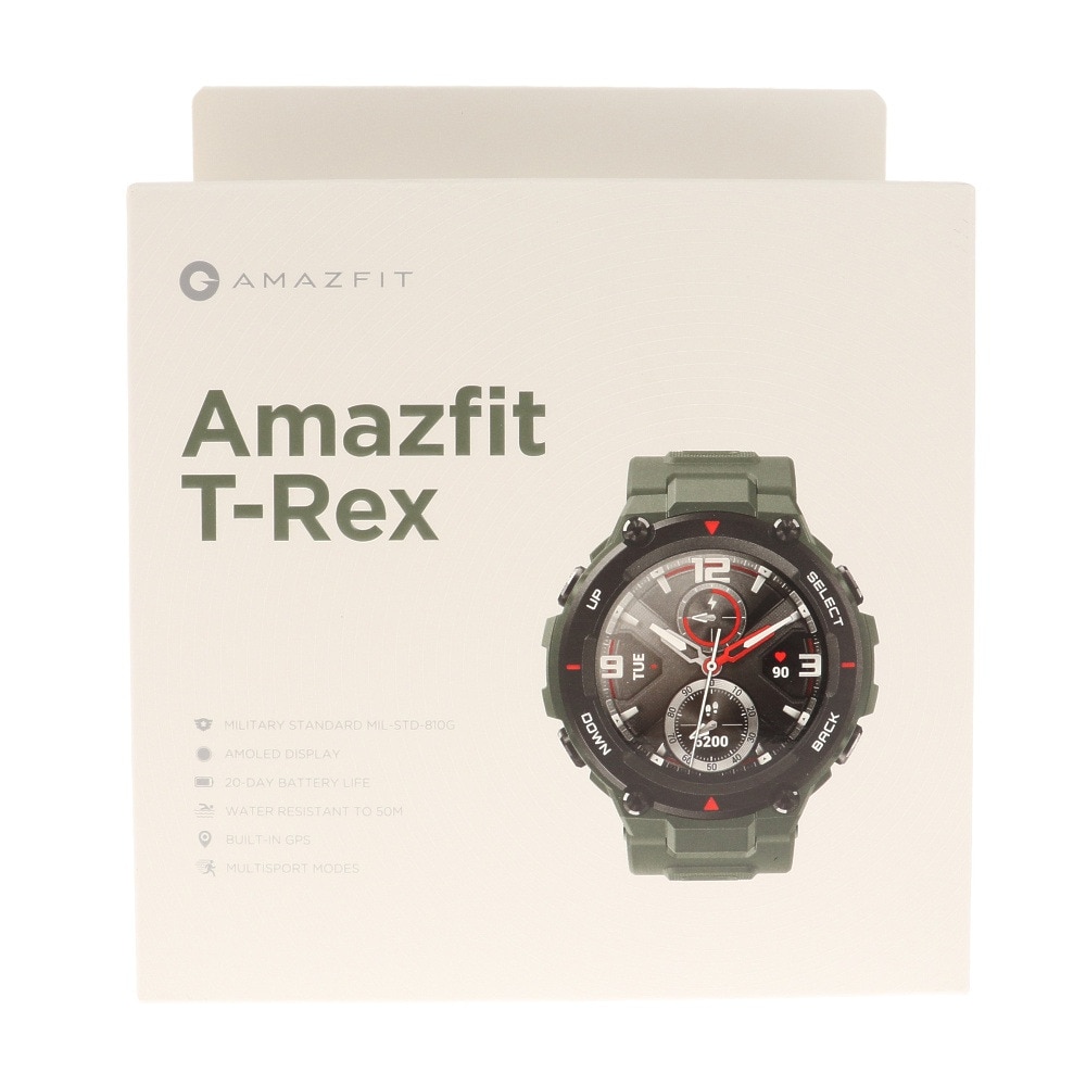 AMAZFIT（AMAZFIT）（メンズ、レディース）スマートウォッチ T-Rex グリーン sp170009C08