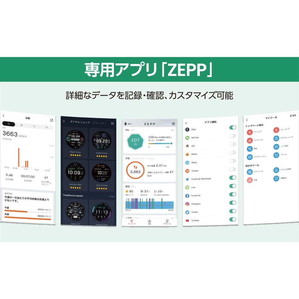AMAZFIT（AMAZFIT）（メンズ、レディース）スマートウォッチ GTR 2e グレー sp170033C09