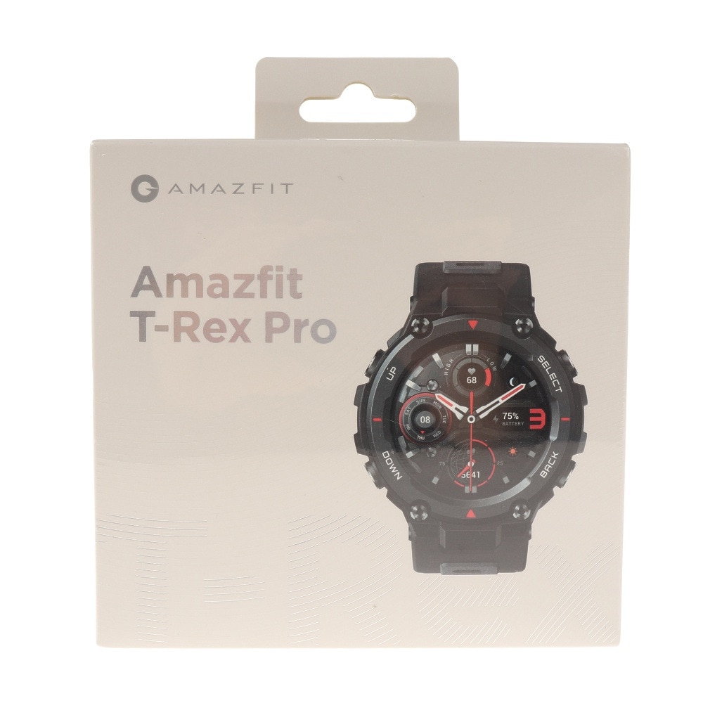 AMAZFIT（AMAZFIT）（メンズ、レディース）スマートウォッチ T-Rex Pro ブラック sp170036C01