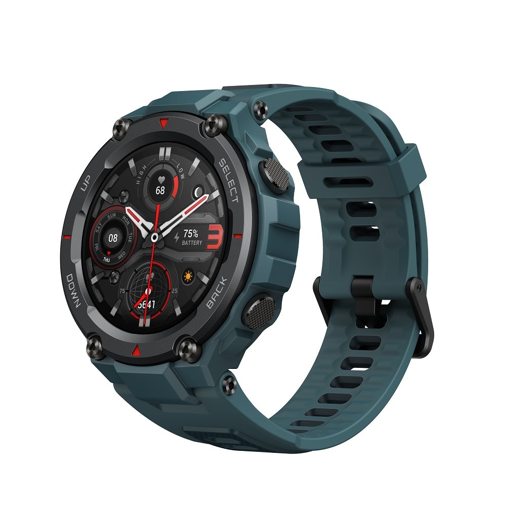 AMAZFIT（AMAZFIT）（メンズ、レディース）スマートウォッチ T-Rex Pro ブルー sp170036C04