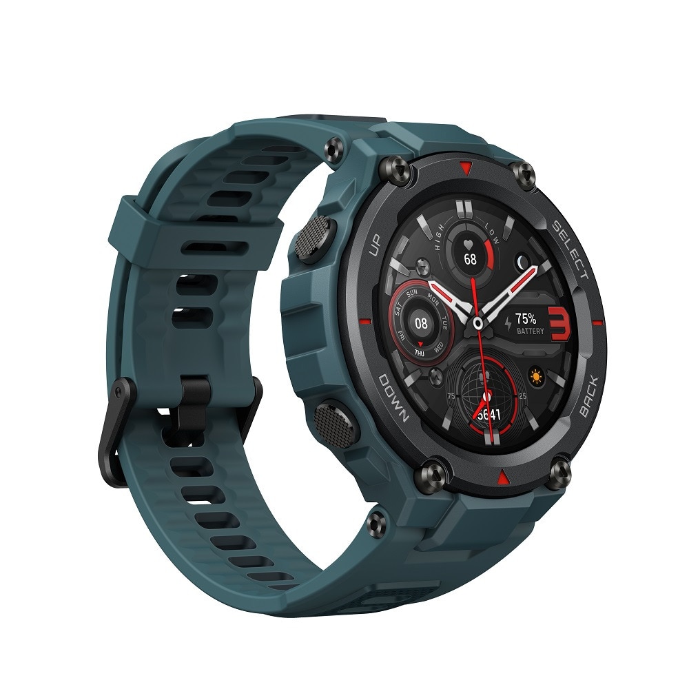 AMAZFIT（AMAZFIT）（メンズ、レディース）スマートウォッチ T-Rex Pro ブルー sp170036C04