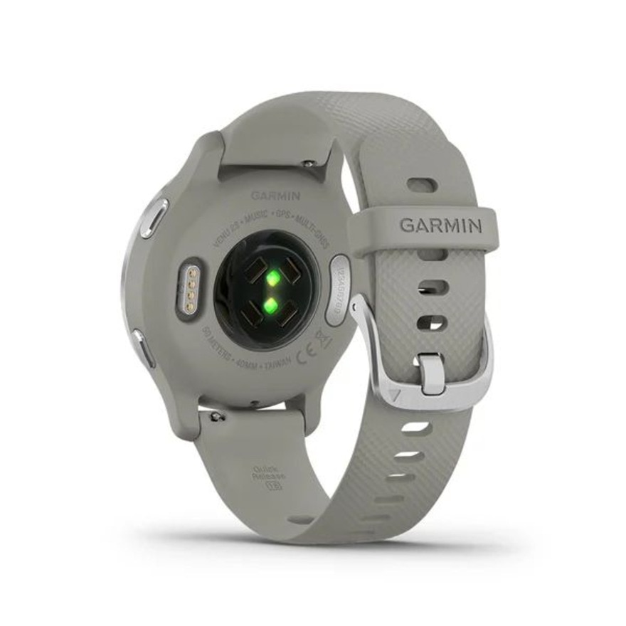 ガーミン（GARMIN）（メンズ、レディース）スマートウォッチ 時計 Venu2S ヴェニュー2S Mist Gray/Silver 010-02429-62
