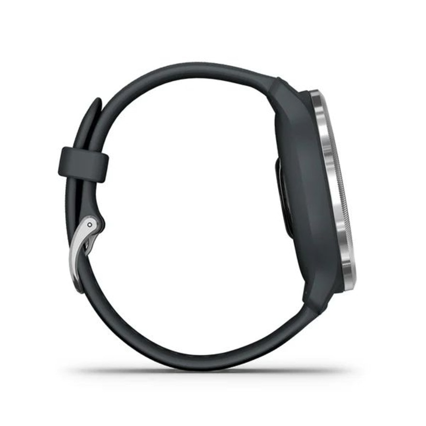 ガーミン（GARMIN）（メンズ、レディース）スマートウォッチ 時計 Venu2 ヴェニュー2 Granite Blue/Silver  010-02430-60