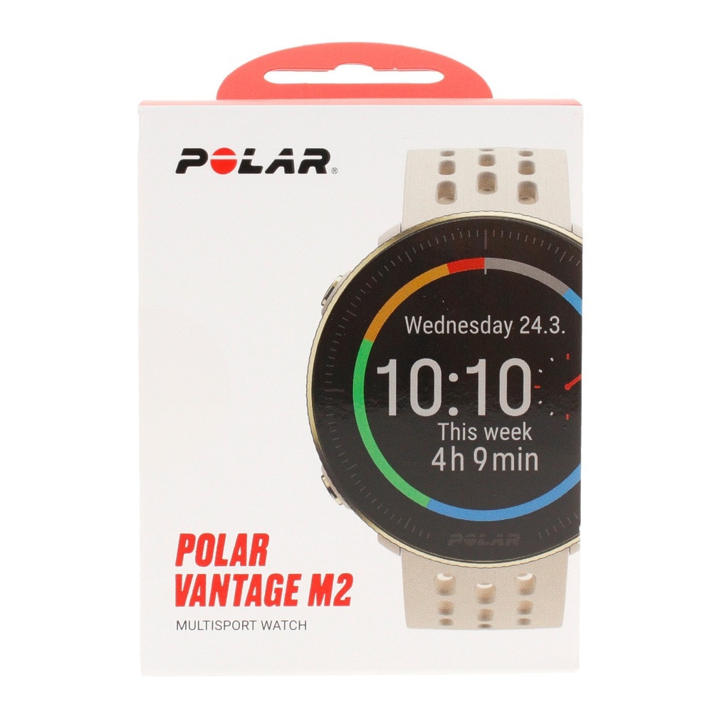 ポラール（POLAR）（メンズ、レディース）スマートウォッチ 時計 VANTAGE M2 ゴールドシャンパン 90085161