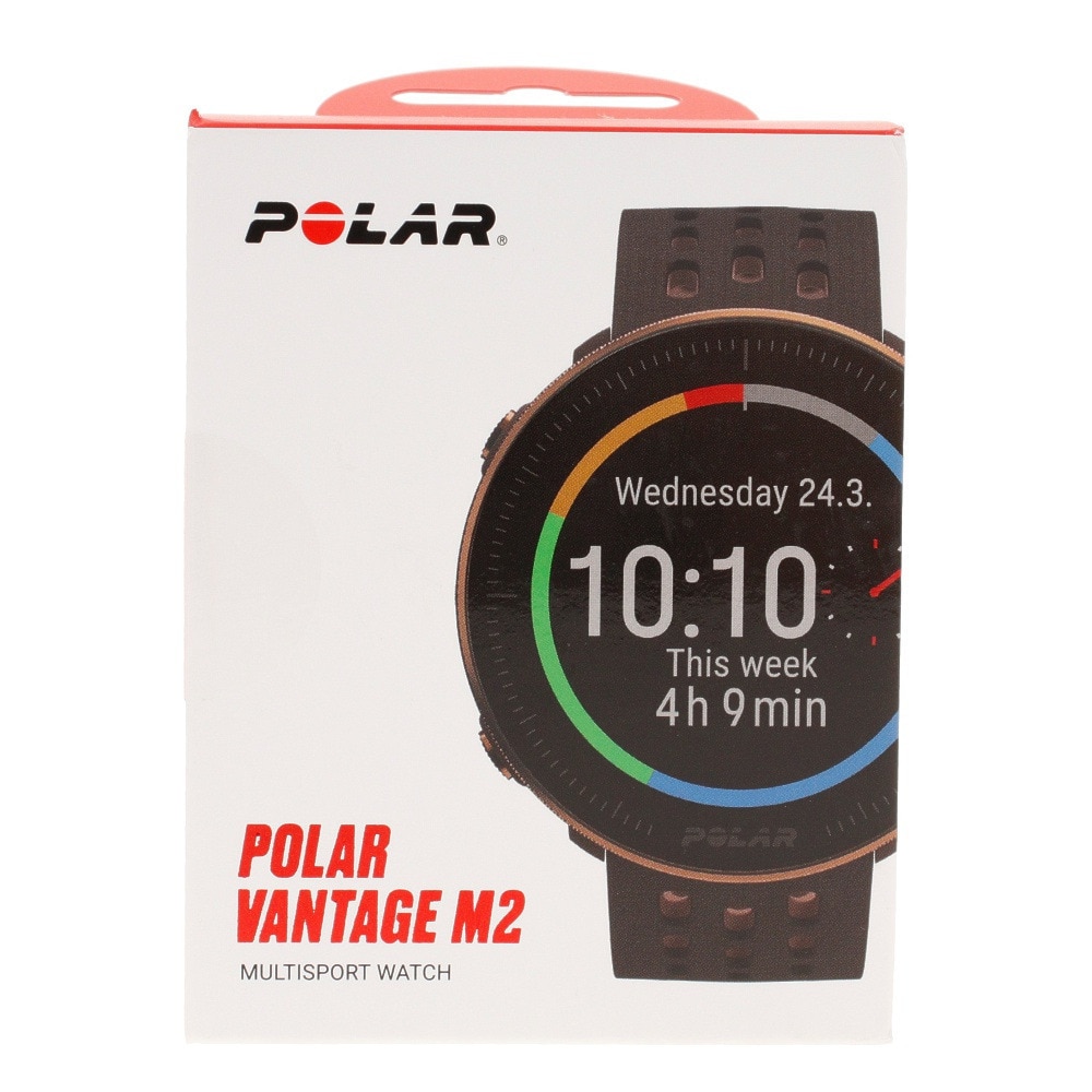 ポラール（POLAR）（メンズ、レディース）スマートウォッチ 時計 VANTAGE M2 カッパーブラウン 90085163