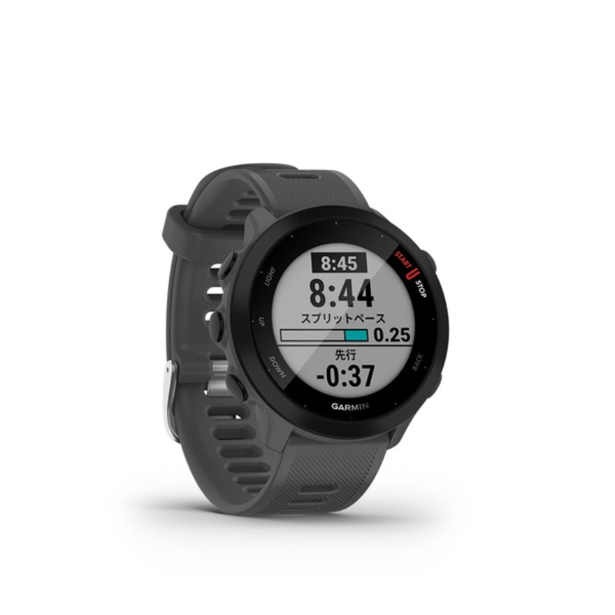 ガーミン（GARMIN）（メンズ、レディース）スマートウォッチ 時計 フォーアスリート ForeAthlete 55 Grey 010-02562-43