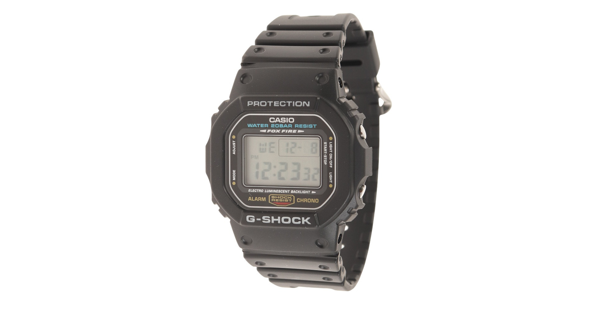 ジーショック（G-SHOCK）（メンズ、レディース）DW-5600E-1 | スポーツ用品はスーパースポーツゼビオ