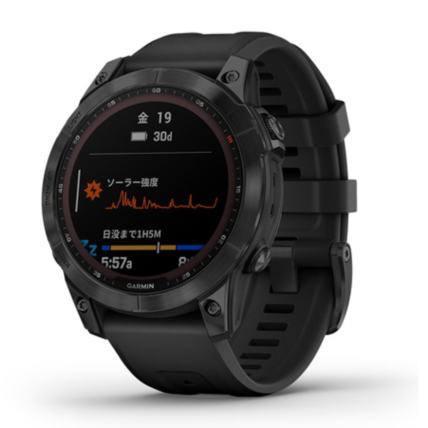 ガーミン（GARMIN）（メンズ、レディース）スマートウォッチ 時計 フェニックス7 fenix7 Sapphire DUAL POWER BK 010-02540-46