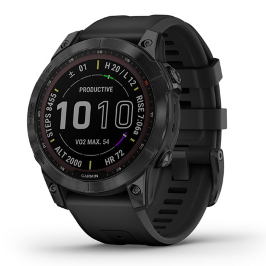 GARMIN スマートウォッチ 時計 フェニックス7 fenix7 Sapphire DUAL POWER BK 010-02540-46 ＦＦ 90 アウトドア