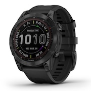 (メンズ、レディース)スマートウォッチ 時計 フェニックス7 fenix7 Sapphire DUAL POWER BK 010-02540-46