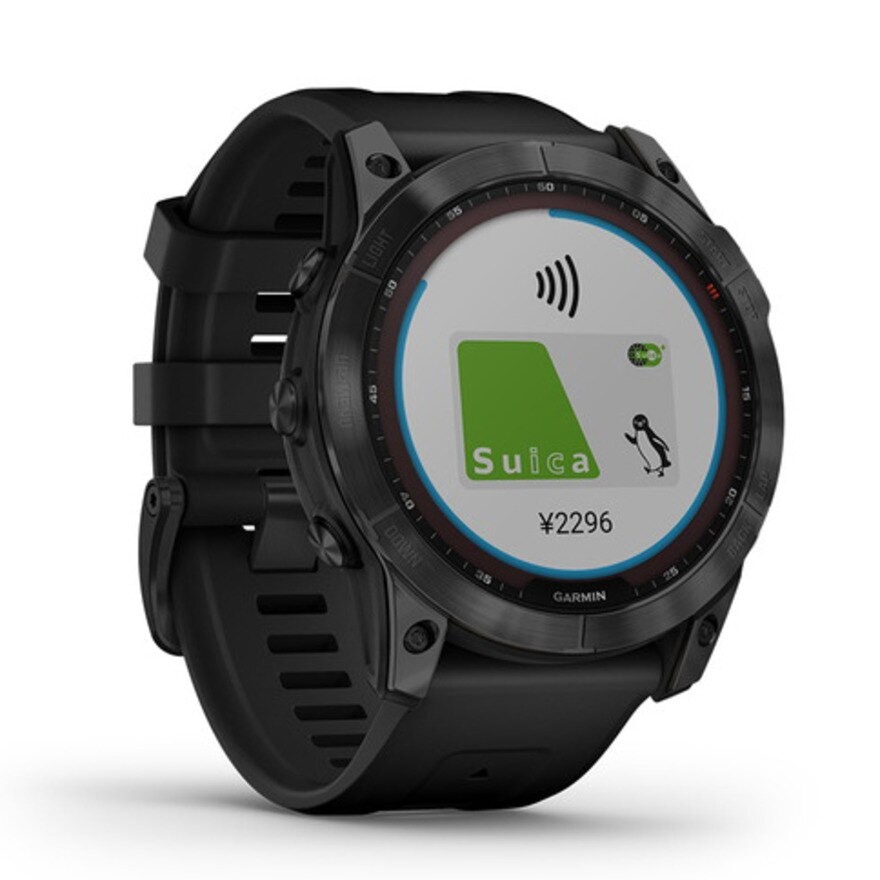 ガーミン（GARMIN）（メンズ、レディース）スマートウォッチ 時計 fenix7X Sapphire DP BK 010-02541-43