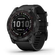 ガーミン（GARMIN）（メンズ、レディース）スマートウォッチ 時計 fenix7X Sapphire DP BK 010-02541-43