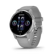 (メンズ、レディース)スマートウォッチ 時計 Venu 2 Plus Powder Gray / Silver 010-02496-40