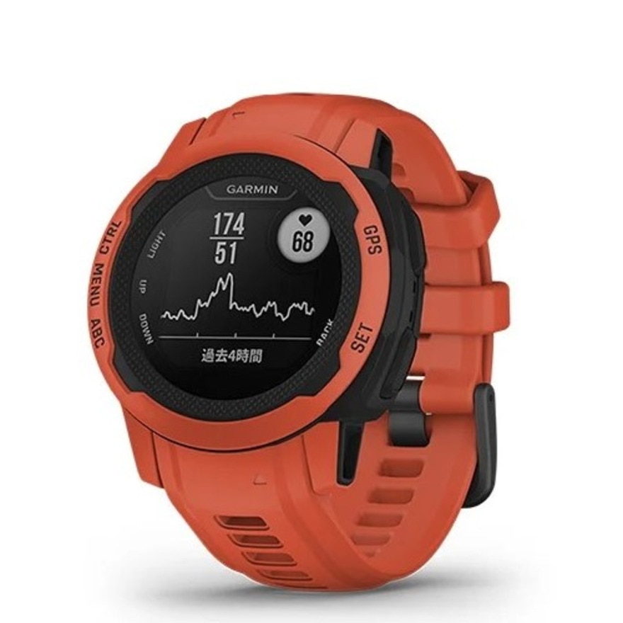 ガーミン（GARMIN）（メンズ、レディース）スマートウォッチ 時計 インスティンクト2S Instinct 2S ポピー 010-02563-45