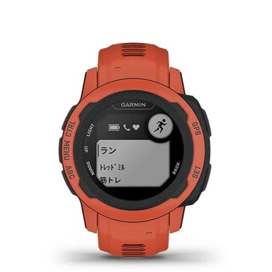 ガーミン（GARMIN）（メンズ、レディース）スマートウォッチ 時計 インスティンクト2S Instinct 2S ポピー 010-02563-45