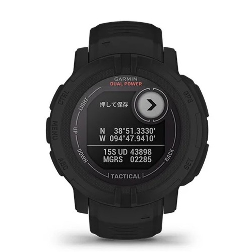 ガーミン（GARMIN）（メンズ、レディース）スマートウォッチ 時計 Instinct 2 DP タクティカル  010-02627-43