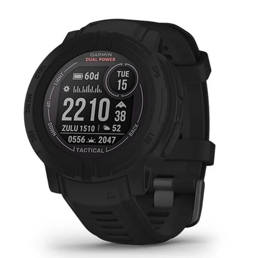 ガーミン（GARMIN）（メンズ、レディース）スマートウォッチ 時計 Instinct 2 DP タクティカル ブラック 010-02627-43