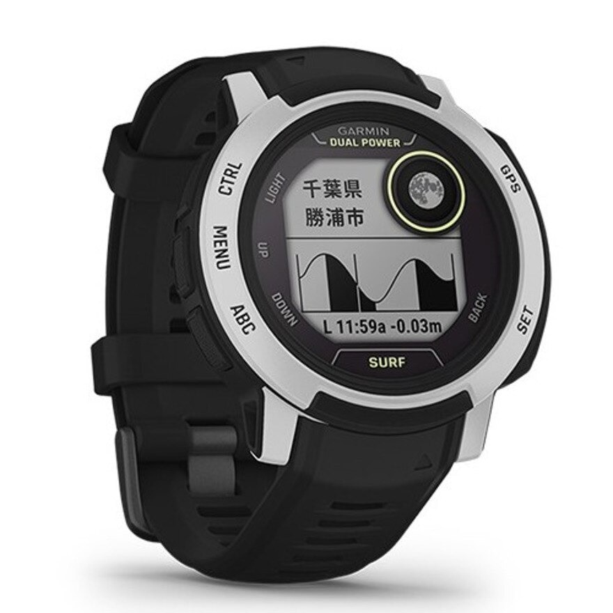 ガーミン（GARMIN）（メンズ、レディース）スマートウォッチ 時計 インスティンクト2 Instinct 2 DUAL POWER サーフ 010-02627-45