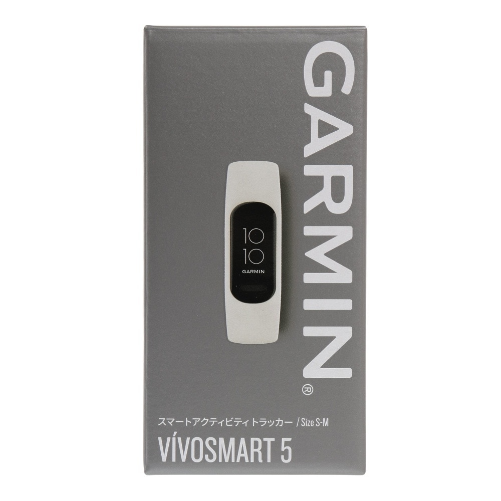 ガーミン（GARMIN）（メンズ、レディース）スマートウォッチ 時計 vivosmart 5 White S/M 010-02645-61