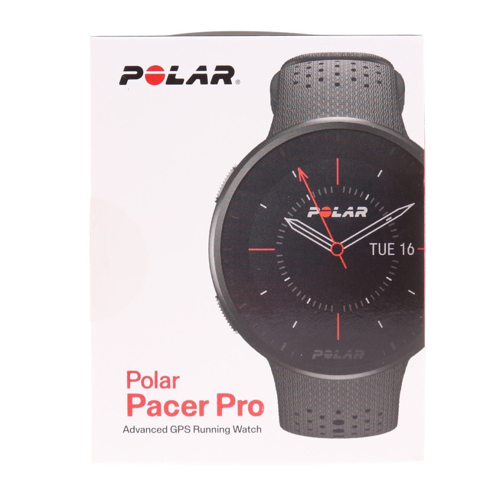 ポラール（POLAR）（メンズ、レディース）スマートウォッチ 時計  PACER PRO カーボンSーL ランニングウォッチ 900102178