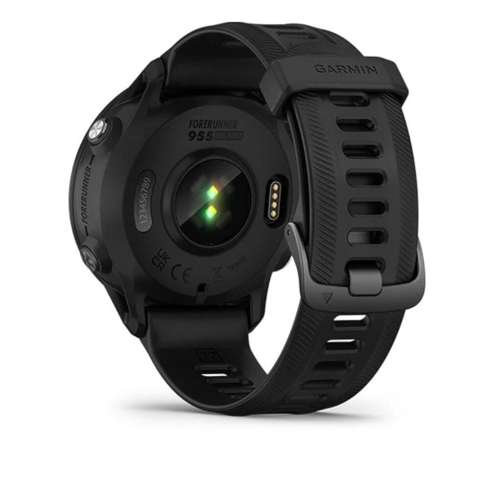 ガーミン（GARMIN）（メンズ、レディース）スマートウォッチ 時計 GPS フォアランナー955 FORERUNNER955 Dual Power Black 010-02638-D0