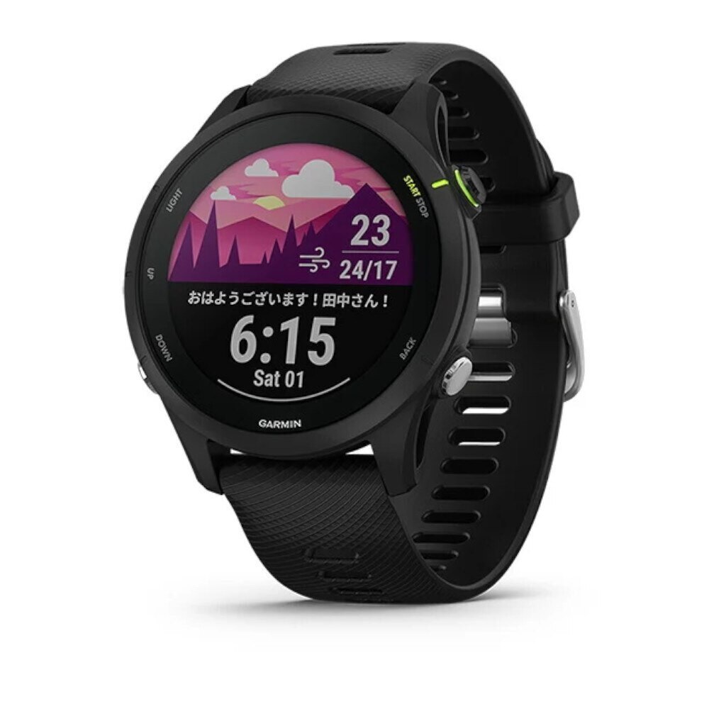 ガーミン（GARMIN）（メンズ、レディース）スマートウォッチ 時計 GPSランニングウォッチ フォアランナー FR255 Music Black  010-02641-47