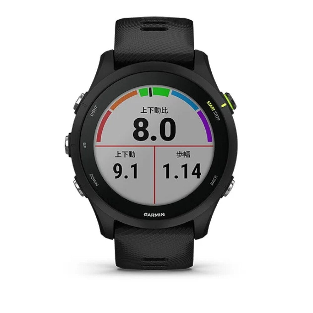 ガーミン（GARMIN）（メンズ、レディース）スマートウォッチ 時計 GPSランニングウォッチ フォアランナー FR255 Music Black 010-02641-47