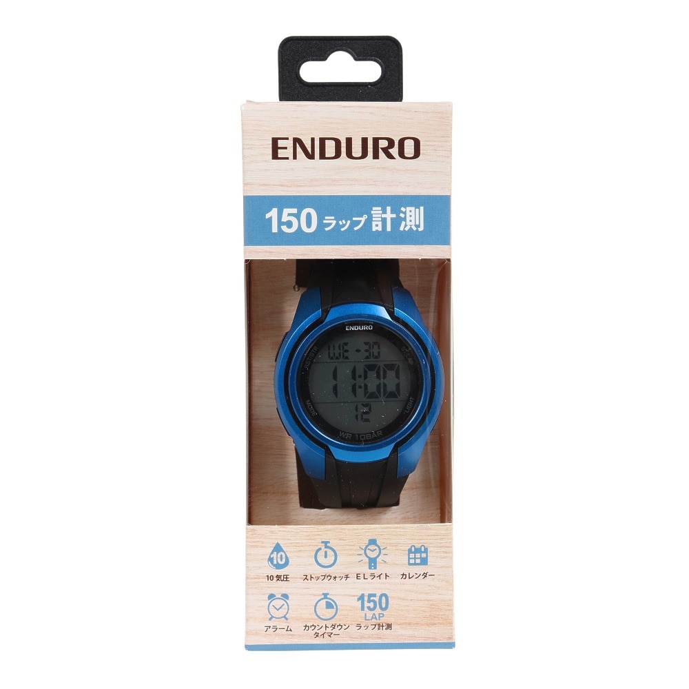 クレファー（CREPHA）（メンズ、レディース、キッズ）スポーツウォッチ EW-D289-BL