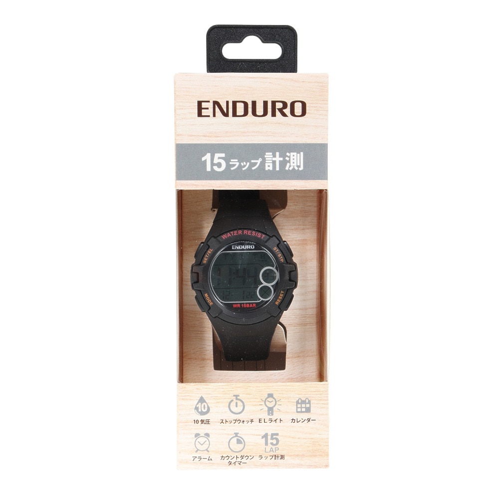 クレファー（CREPHA）（メンズ、レディース、キッズ）スポーツウォッチ EW-D293-BK