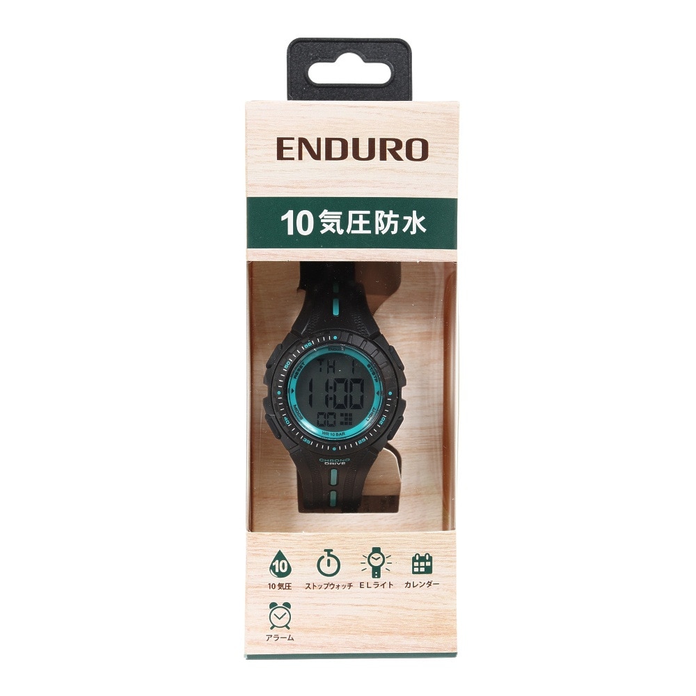 クレファー（CREPHA）（メンズ、レディース、キッズ）スポーツウォッチ EW-D297-BL