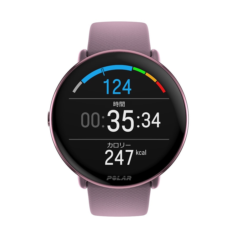 ポラール（POLAR）（メンズ、レディース）スポーツ ヘルスケアウォッチ Ignite 3 ライラックパープル S-L 900106238