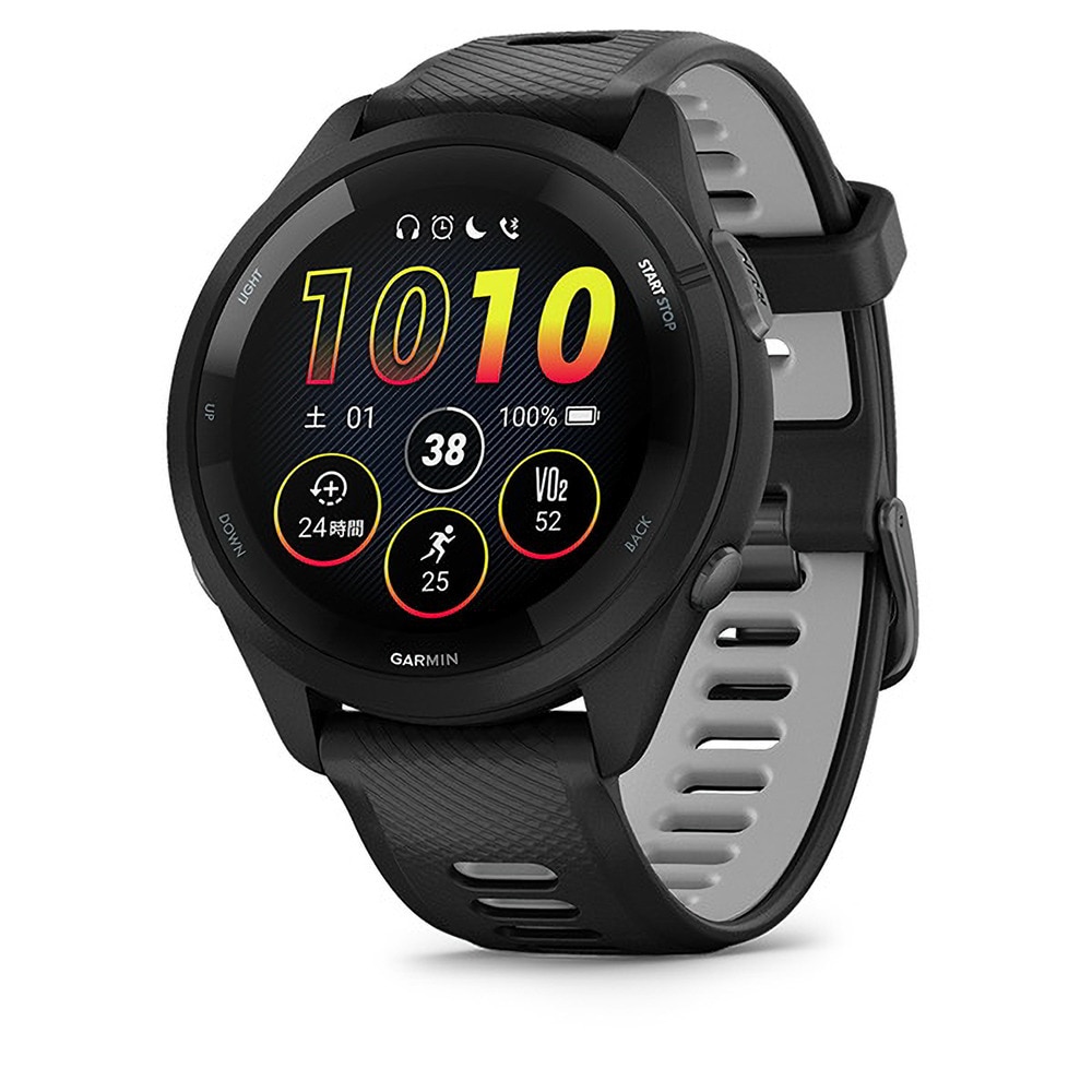 ガーミン（GARMIN）（メンズ、レディース）時計 Forerunner265 Black 010-02810-40