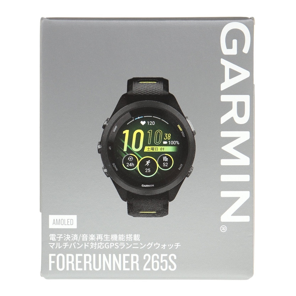 ガーミン（GARMIN）（メンズ、レディース）スマートウォッチ 時計 フォーランナー265S Forerunner 265S 010-02810-43