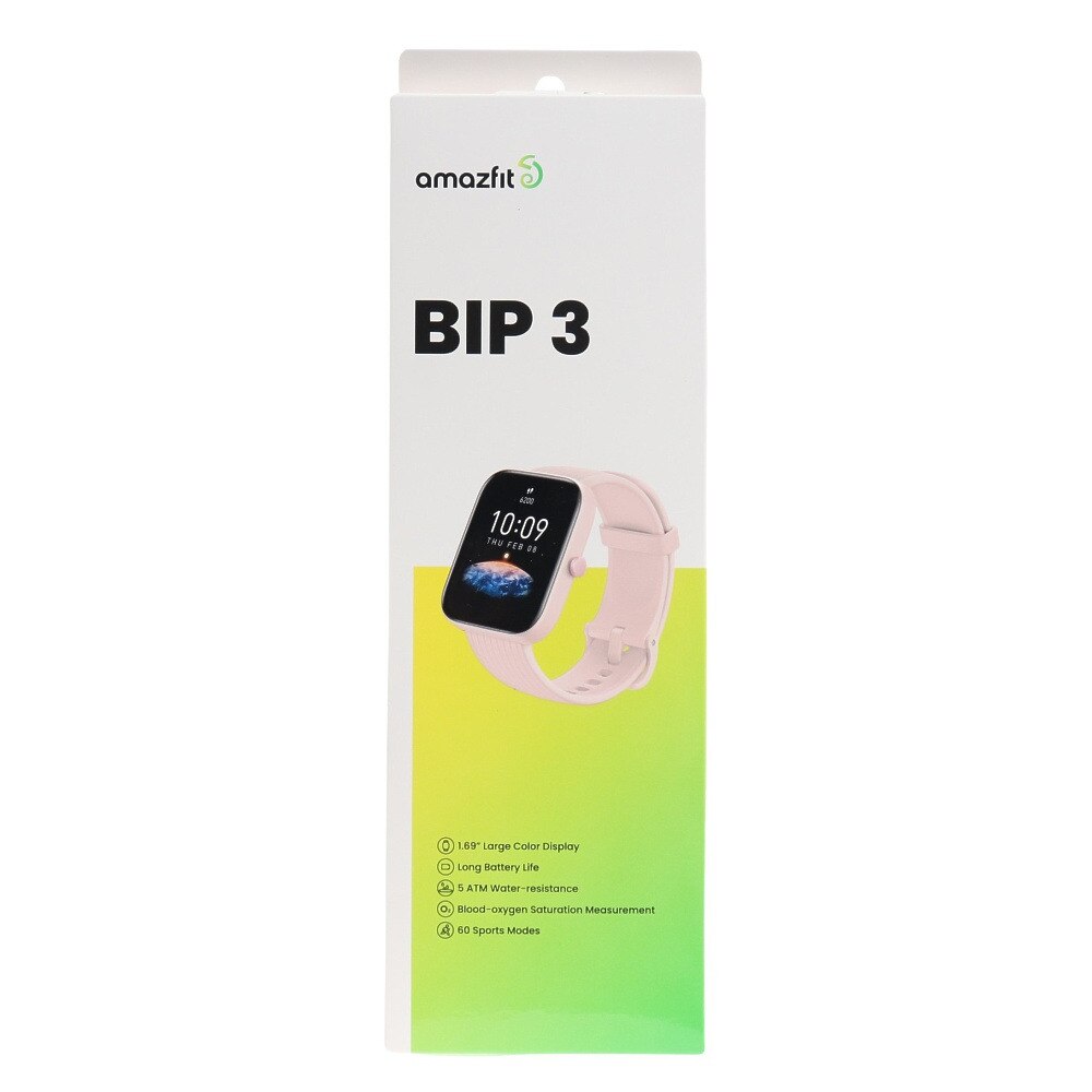 AMAZFIT（AMAZFIT）（メンズ、レディース）スマートウォッチ BIP 3 ピンク