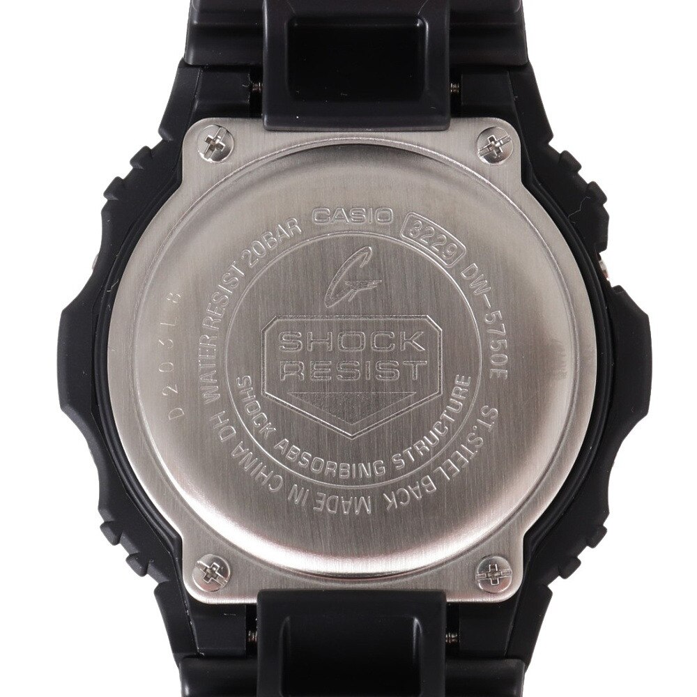 CASIO G-SHOCK 3229 DW-5750E ブラックレッド