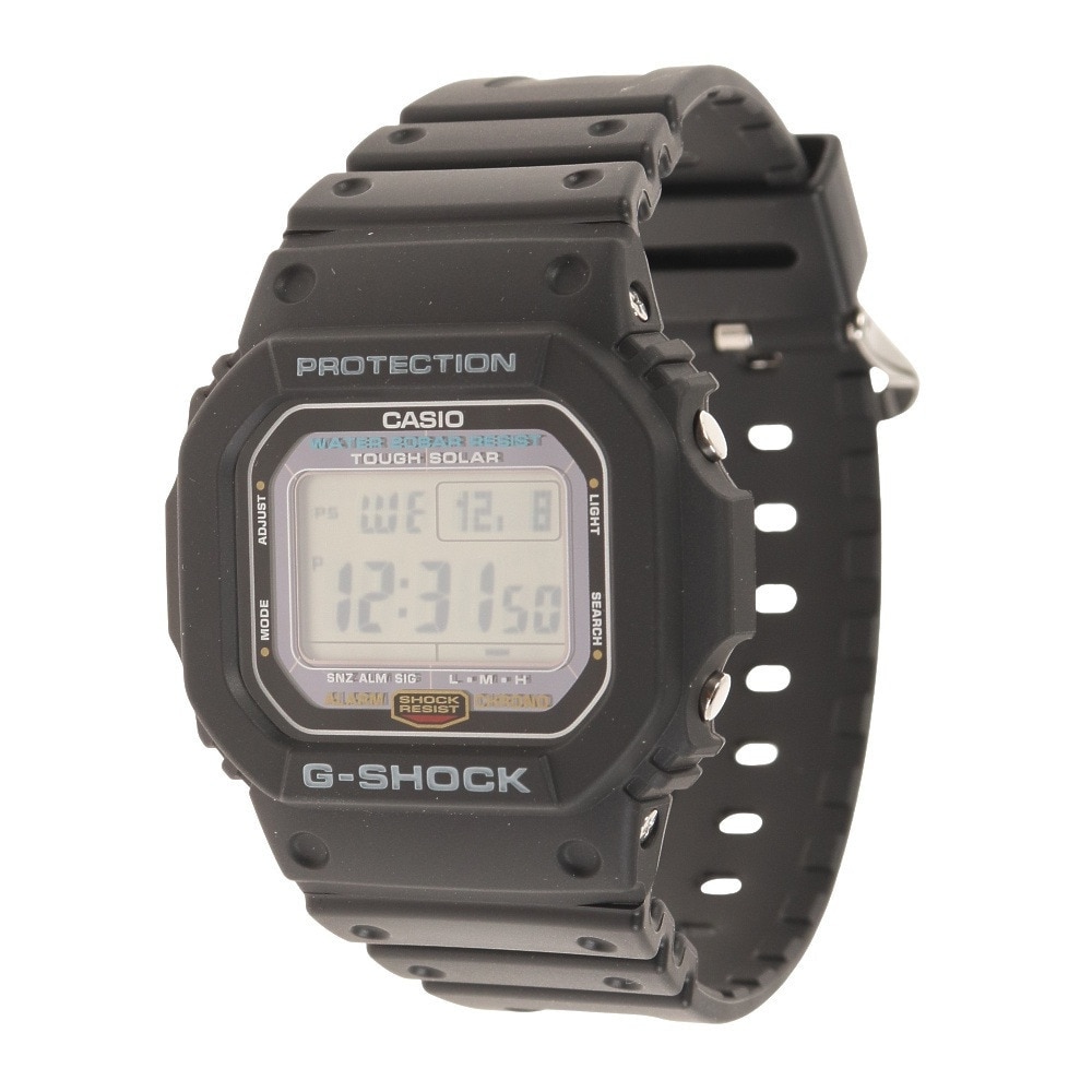 ジーショック（G-SHOCK）（メンズ、レディース）腕時計 黒 G-5600UE-1JF 防水 ソーラー充電 LEDライト ストップウォッチ タイマー付き カジュアル おしゃれ