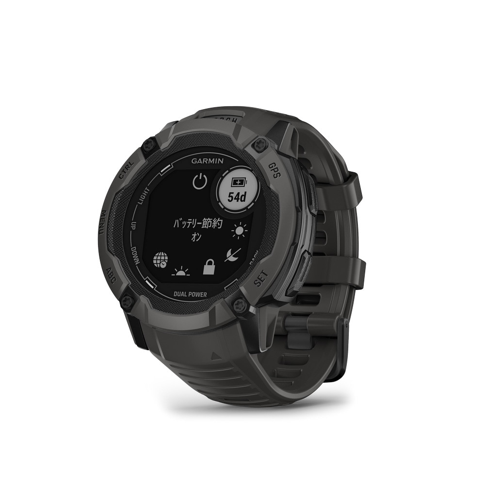 ガーミン（GARMIN）（メンズ、レディース）時計 Instinct 2X Dual Power 010-02805-22