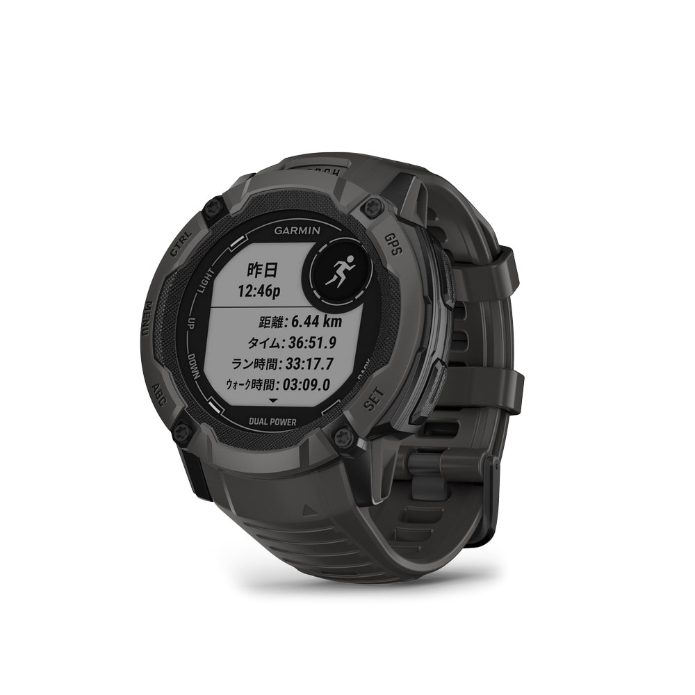 ガーミン（GARMIN）（メンズ、レディース）時計 Instinct 2X Dual Power 010-02805-22