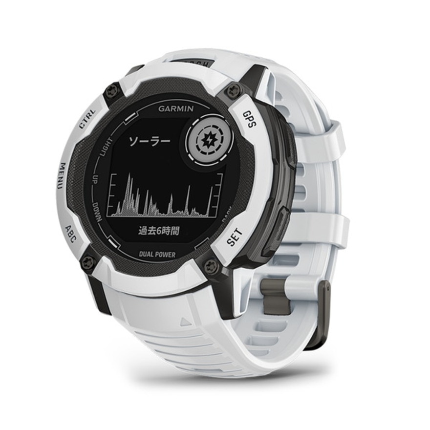 ガーミン（GARMIN）（メンズ、レディース）腕時計 Instinct 2X Dual Power Whitestone 010-02805-42 |  スポーツ用品はスーパースポーツゼビオ