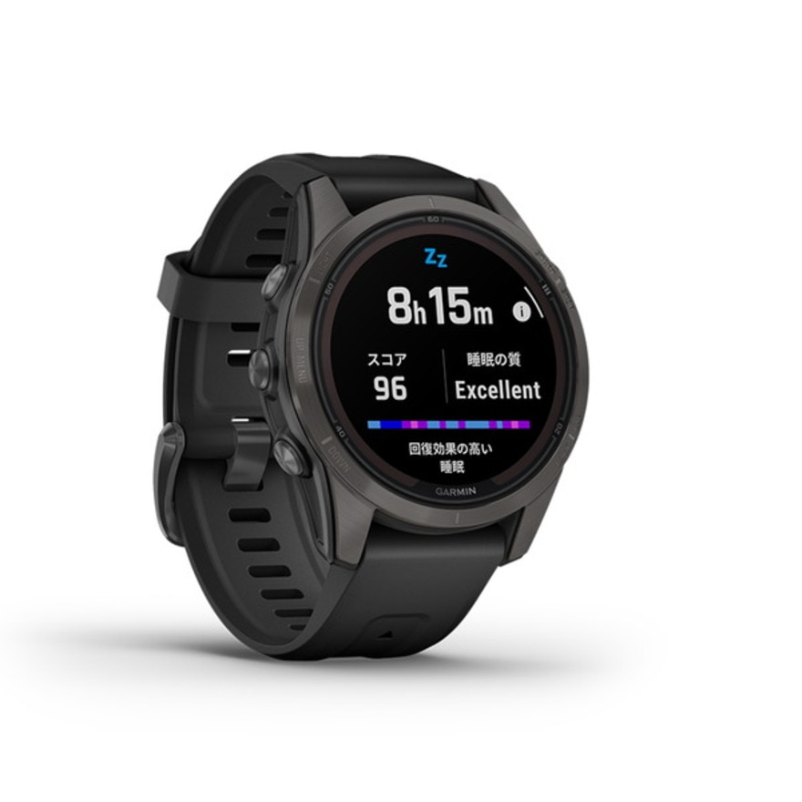 ガーミン（GARMIN）（メンズ）スマートウォッチ 時計 フェニックス 7S プロ fenix 7S Pro Sapphire Dual Power 010-02776-52