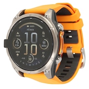 (メンズ、レディース)fenix 8 Sapphire AMOLED 47mm フラッグシップGPSウォッチ Or 010-02904-17 スポーツウォッチ 時計