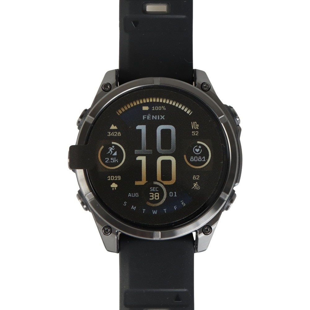 ガーミン（GARMIN）（メンズ、レディース）fenix 8 Sapphire AMOLED 47mm フラッグシップGPSウォッチ 010-02904-27 スポーツウォッチ 時計