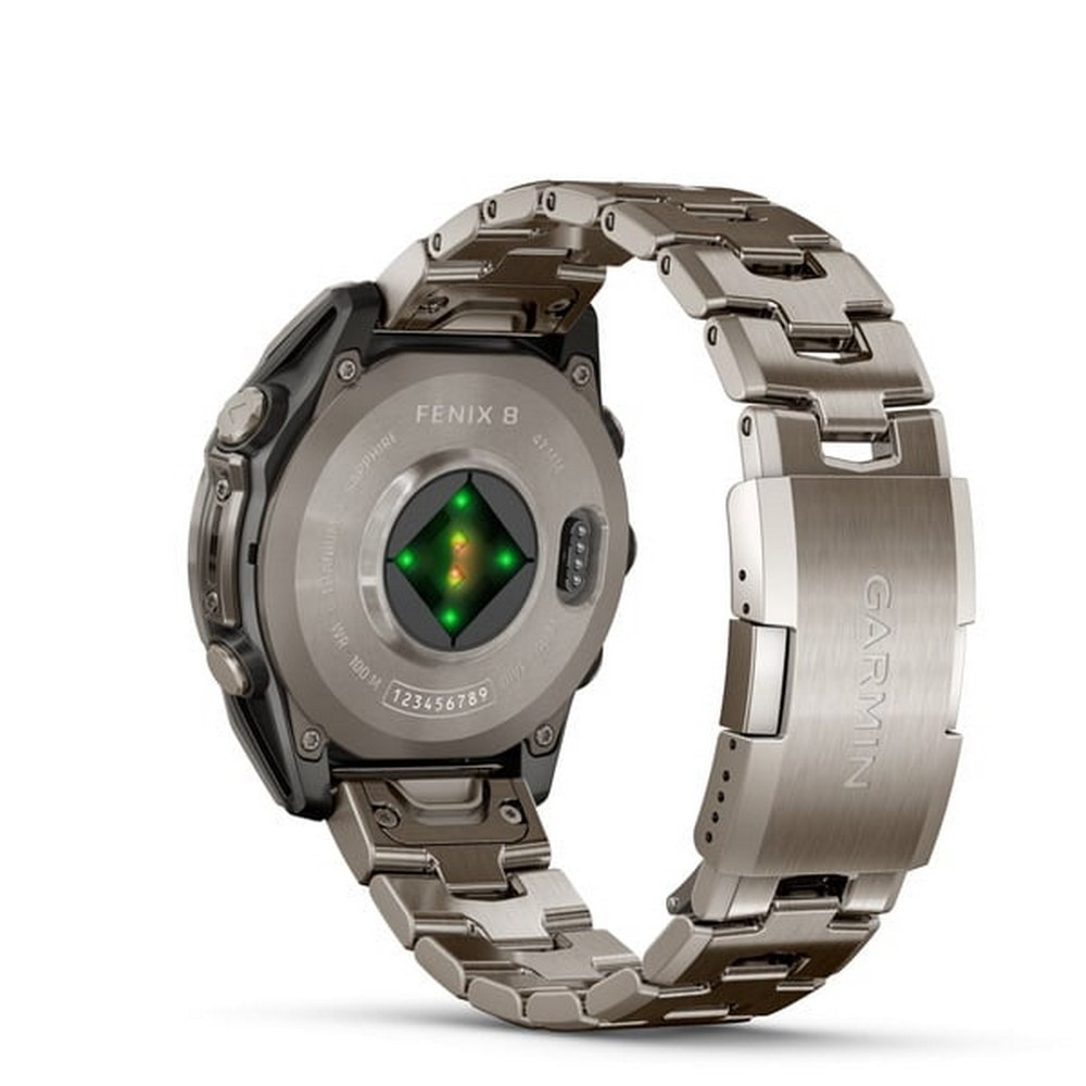 ガーミン（GARMIN）（メンズ、レディース）時計 フラッグシップGPSウォッチ fenix8 Sapphire AMOLED 47mm 010-02904-47 軽量 suika対応 電子マネー 