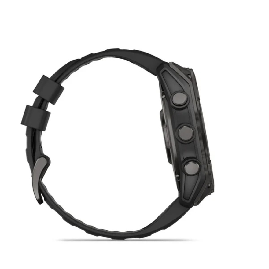 ガーミン（GARMIN）（メンズ、レディース）フラッグシップGPSウォッチ AMOLED 51mm 010-02905-62 Carbongray スポーツウォッチ 時計
