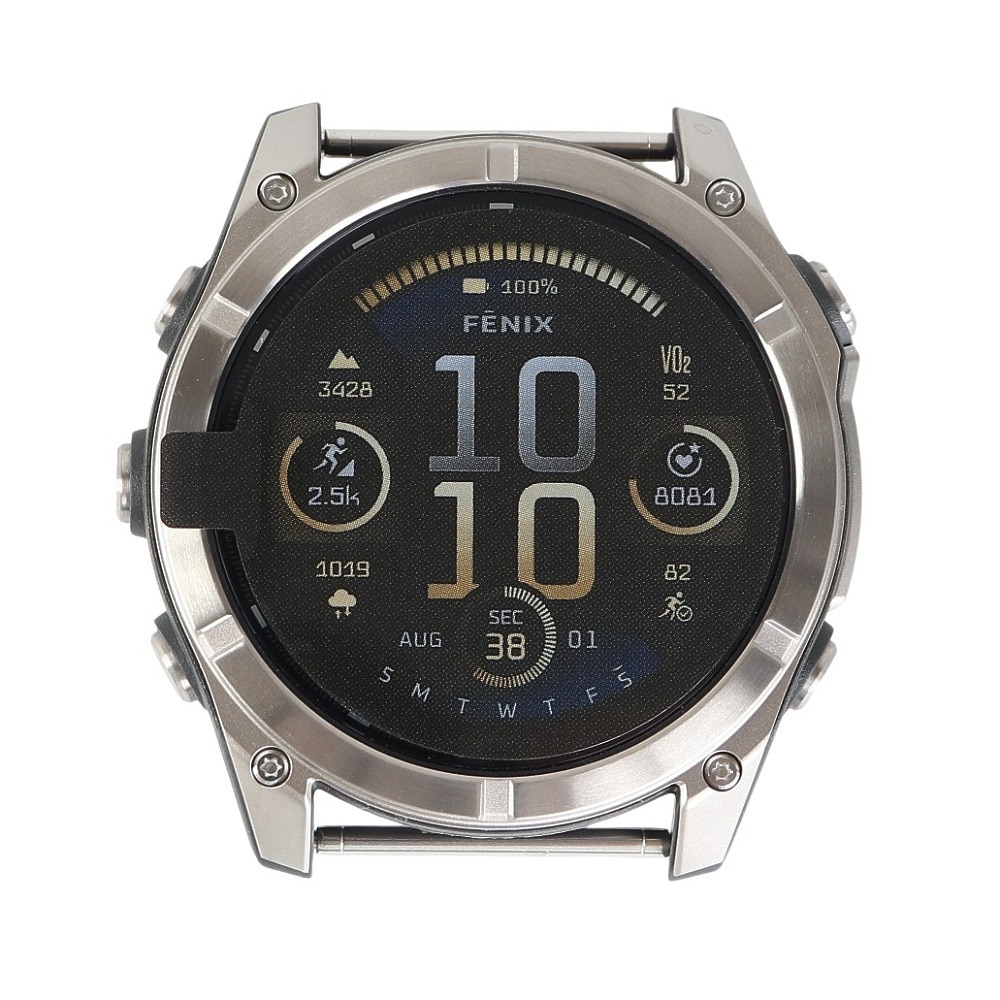 ガーミン（GARMIN）（メンズ、レディース）fenix 8 Sapphire AMOLED 51mm フラッグシップGPSウォッチ f851mmCh 010-02905-81 防水